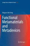 Functional Metamaterials and Metadevices cover