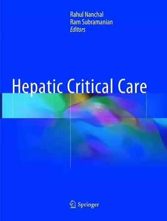 Hepatic Critical Care cover