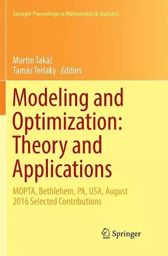 Modeling and Optimization: Theory and Applications cover