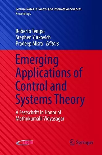 Emerging Applications of Control and Systems Theory cover