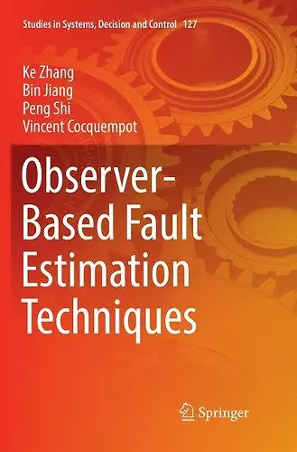 Observer-Based Fault Estimation Techniques cover