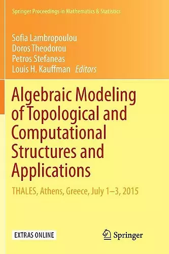 Algebraic Modeling of Topological and Computational Structures and Applications cover