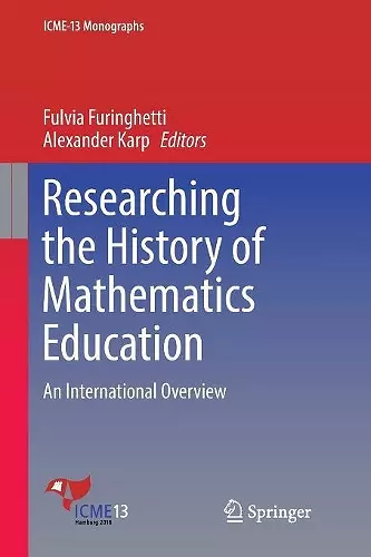 Researching the History of Mathematics Education cover