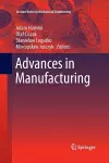 Advances in Manufacturing cover