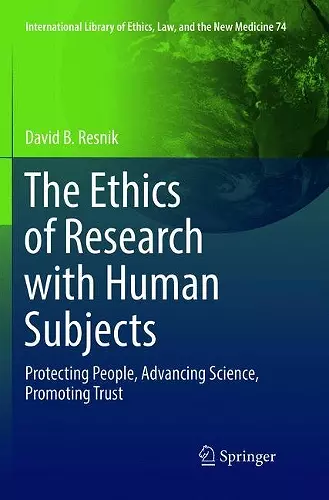 The Ethics of Research with Human Subjects cover