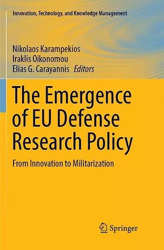 The Emergence of EU Defense Research Policy cover