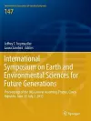 International Symposium on Earth and Environmental Sciences for Future Generations cover