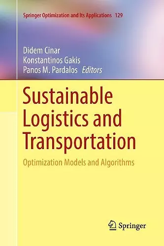 Sustainable Logistics and Transportation cover