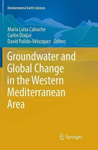 Groundwater and Global Change in the Western Mediterranean Area cover