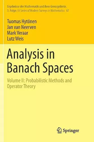 Analysis in Banach Spaces cover