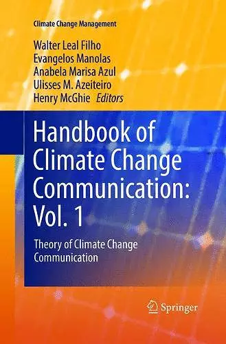 Handbook of Climate Change Communication: Vol. 1 cover