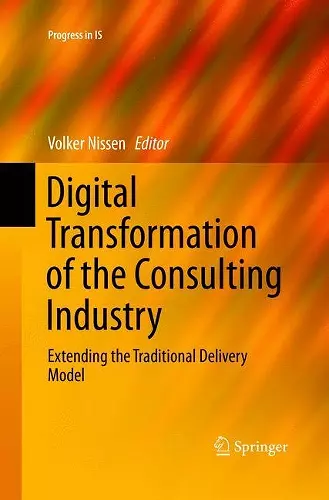 Digital Transformation of the Consulting Industry cover