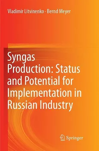Syngas Production: Status and Potential for Implementation in Russian Industry cover