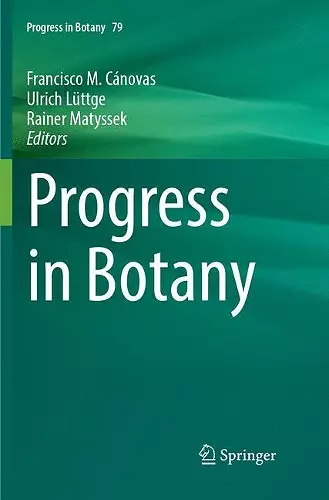 Progress in Botany Vol. 79 cover