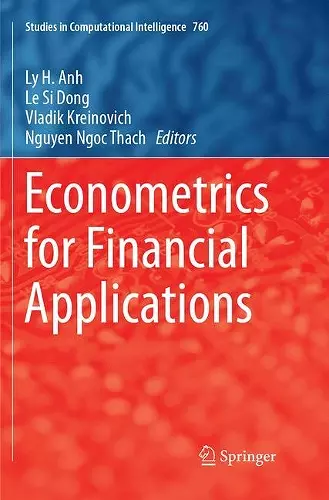 Econometrics for Financial Applications cover
