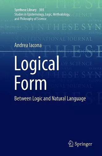 Logical Form cover