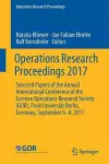 Operations Research Proceedings 2017 cover