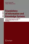 Foundations of Information and Knowledge Systems cover