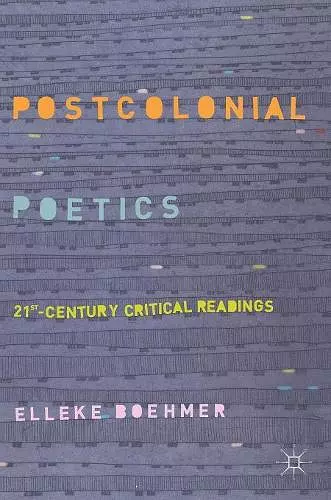 Postcolonial Poetics cover