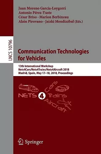 Communication Technologies for Vehicles cover