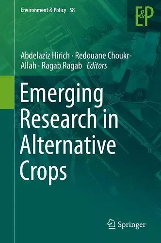 Emerging Research in Alternative Crops cover