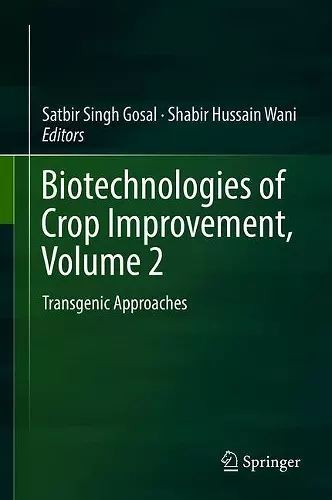 Biotechnologies of Crop Improvement, Volume 2 cover