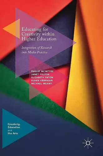 Educating for Creativity within Higher Education cover