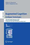 Augmented Cognition: Intelligent Technologies cover