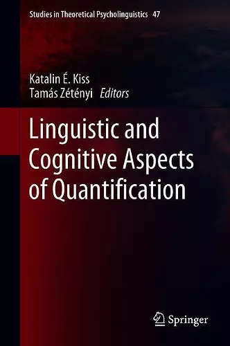 Linguistic and Cognitive Aspects of Quantification cover