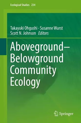 Aboveground–Belowground Community Ecology cover