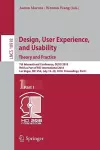 Design, User Experience, and Usability: Theory and Practice cover