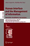 Human Interface and the Management of Information. Interaction, Visualization, and Analytics cover