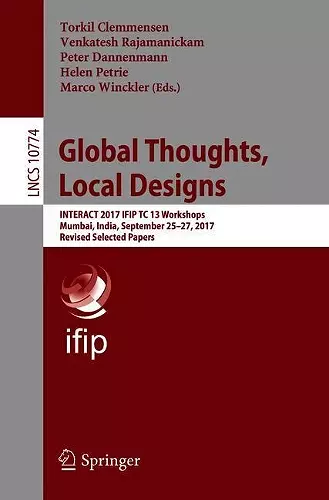Global Thoughts, Local Designs cover