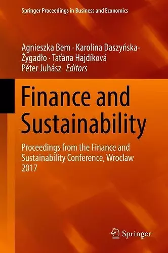 Finance and Sustainability cover