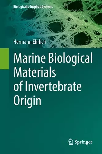 Marine Biological Materials of Invertebrate Origin cover