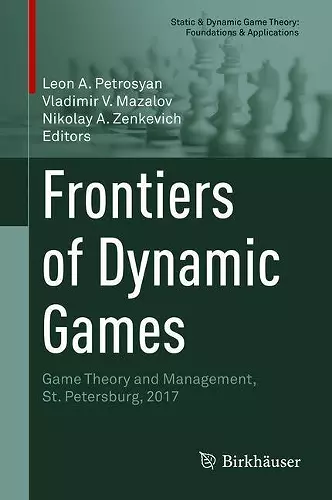 Frontiers of Dynamic Games cover