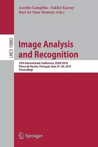 Image Analysis and Recognition cover
