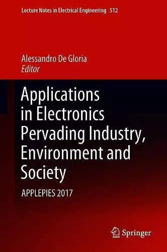 Applications in Electronics Pervading Industry, Environment and Society cover