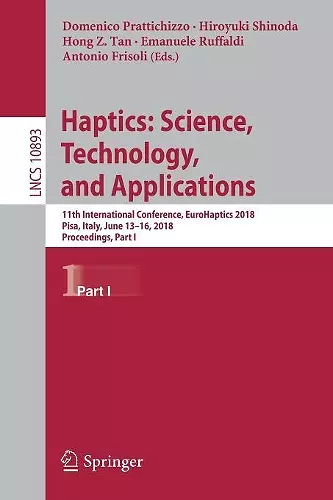 Haptics: Science, Technology, and Applications cover