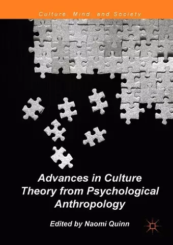 Advances in Culture Theory from Psychological Anthropology cover