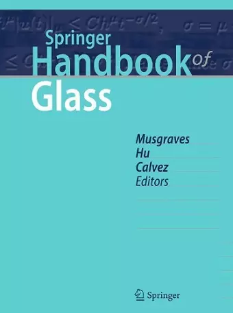 Springer Handbook of Glass cover