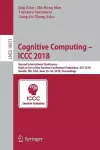 Cognitive Computing – ICCC 2018 cover