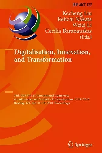 Digitalisation, Innovation, and Transformation cover
