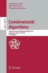 Combinatorial Algorithms cover