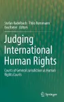 Judging International Human Rights cover