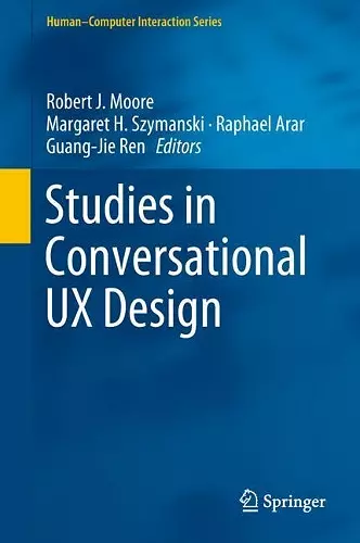 Studies in Conversational UX Design cover