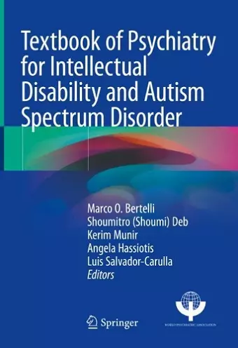 Textbook of Psychiatry for Intellectual Disability and Autism Spectrum Disorder cover