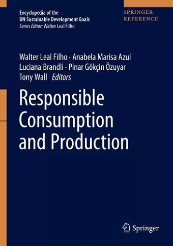 Responsible Consumption and Production cover