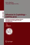 Advances in Cryptology – CRYPTO 2018 cover