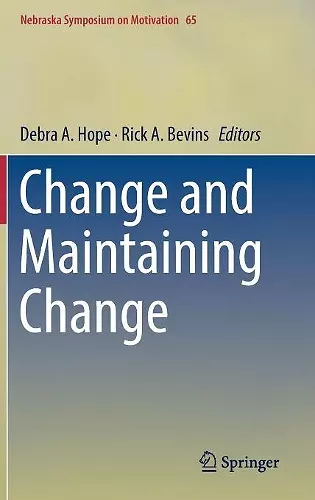 Change and Maintaining Change cover